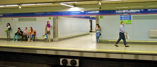 Metro Madrid — Stok fotoğraf