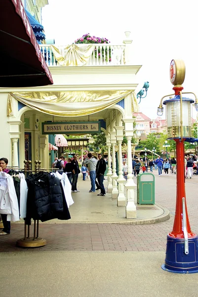 Main street side of Disney land — Stock Photo, Image