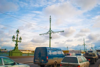 Saint Petersburg'da köprü