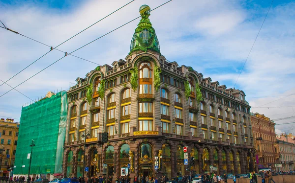 Gebäude auf der Nevskiy Avenue — Stockfoto