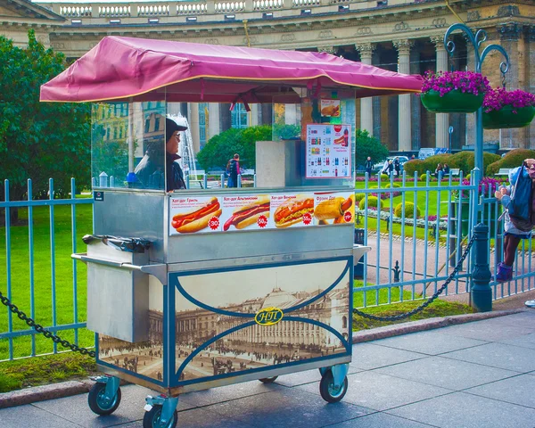 Kiosque à hot-dogs — Photo