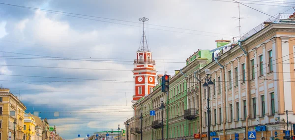 Nevskiy avenue in Sint-petersburg, Rusland — Stockfoto