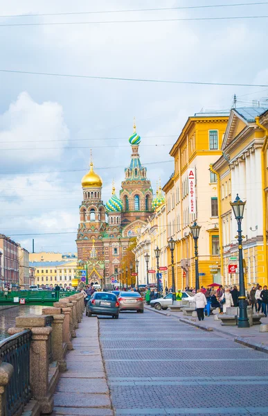 Cathedral of the Savior on Spilled Blood — Stock Photo, Image