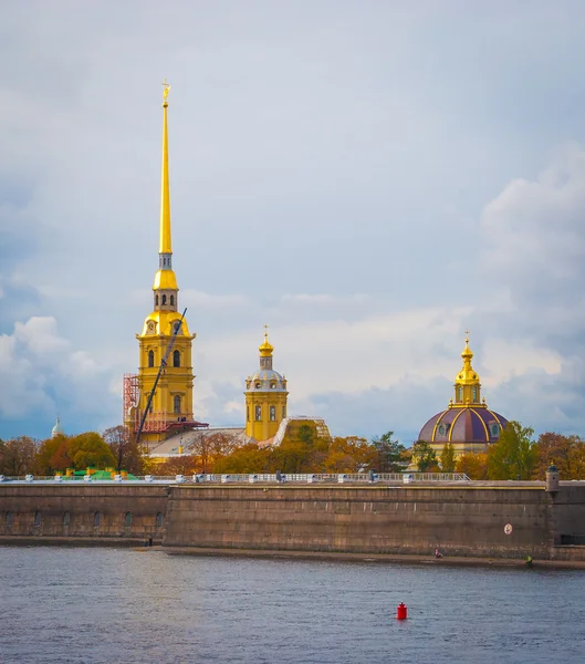 Panorama of the Peter and Paul Fortress — Stock Photo, Image