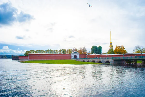 Peter och paul fästning, Sankt petersburg — Stockfoto