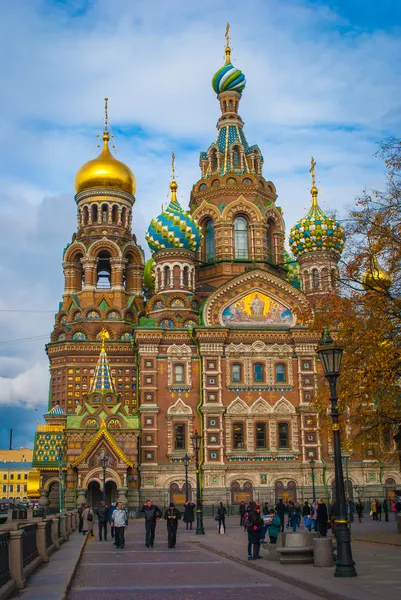 Katedral i Sankt Petersborg - Stock-foto