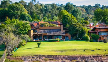Meksika sahilindeki evi