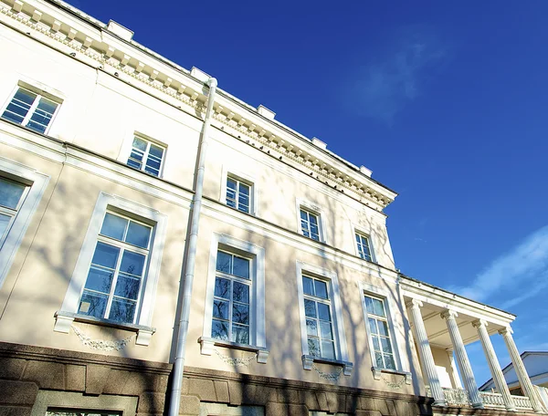 푸쉬 킨, St.Petersburg 지역, 러시아의 캐서린 궁전 근처의 건물 — 스톡 사진