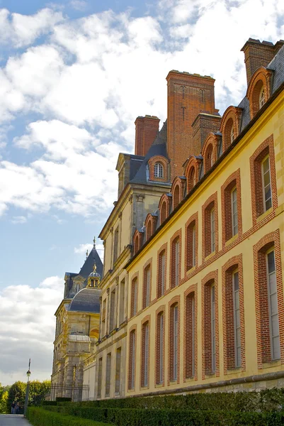 Architectuur van het Fontainebleau, Frans kasteel — Stockfoto