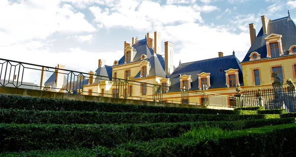 Naturaleza y arquitectura del Fontainebleau, Castillo Francés —  Fotos de Stock