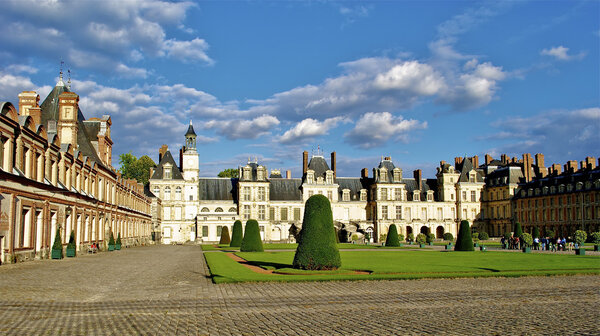 Castle Fontainebleau, France, 50 miles away from Paris