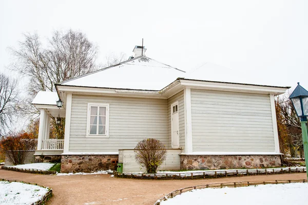 Alexandr Pushkin residence in a village Mihaylovskoe, Russia — Stock Photo, Image