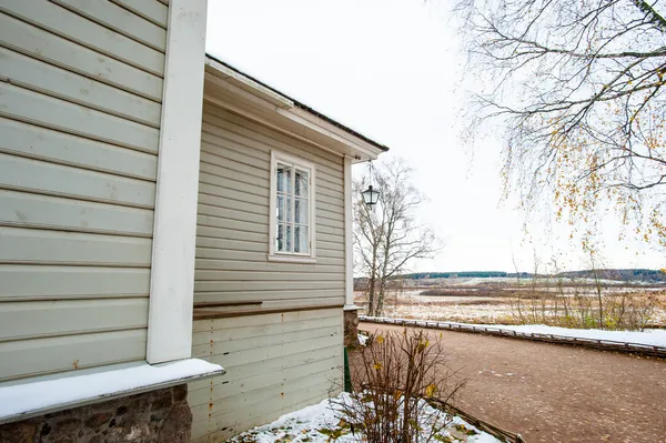 Alexandr Pushkin residencia en un pueblo Mihaylovskoe, Rusia —  Fotos de Stock