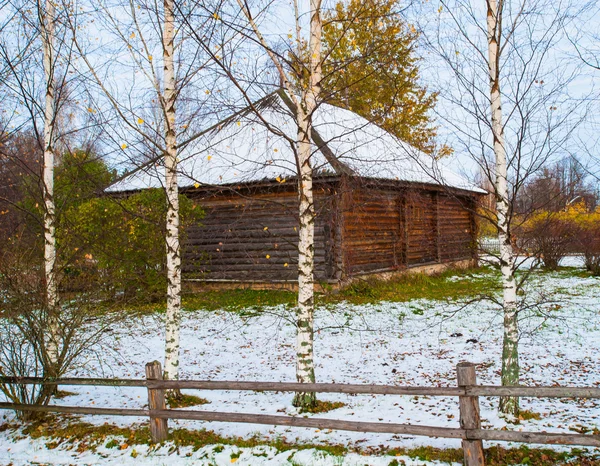 Villaggio di Trigorskoe in Russia, dove viveva Alexandr Pushkin — Foto Stock