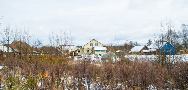 Russische kleine stad sviatogosk, gebied van pskov, Rusland — Stockfoto