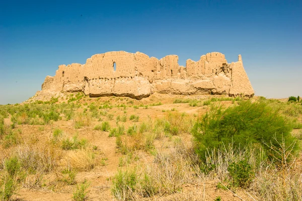 Khwarezm, Uzbekistán, poušť, Asie — Stock fotografie