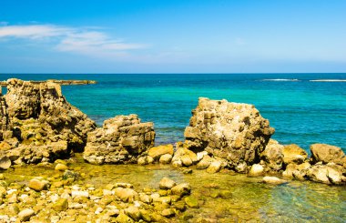 Caesarea maritima, deniz medeterranian, İsrail