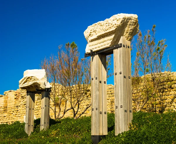 Cesarea Marítima, Mar de Medeterrania, Israel — Foto de Stock