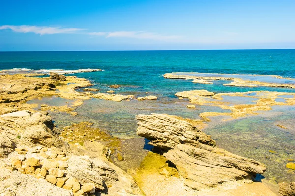 Césarée Maritima, Mer Méditerranée, Israël — Photo