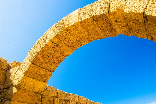 Caesarea maritima, deniz medeterranian, İsrail — Stok fotoğraf