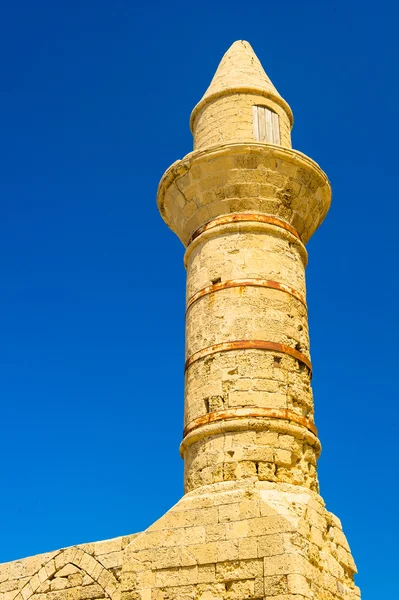 Caesarea maritima, deniz medeterranian, İsrail — Stok fotoğraf