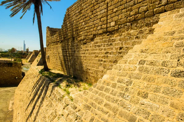 Cesarea Marítima, Mar de Medeterrania, Israel — Foto de Stock