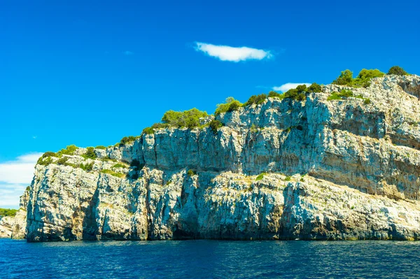 Адриатическое море, Хорватия, побережье Хорватии, Европа — стоковое фото