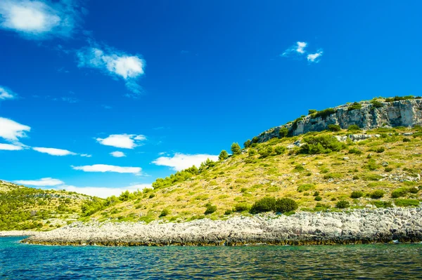 Adriatiska havet, Kroatien, kroatiska kusten, Europa — Stockfoto
