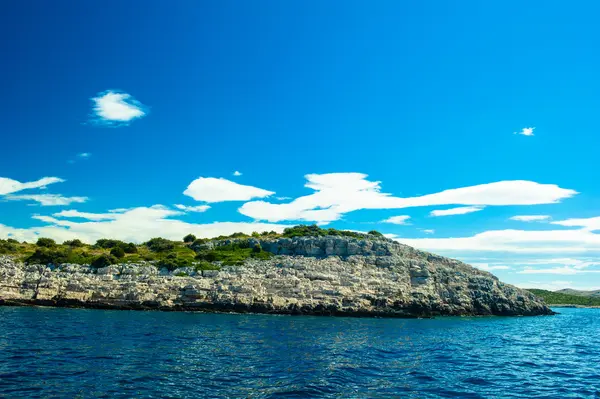 Mar Adriático, Croácia, costa croata, Europa — Fotografia de Stock