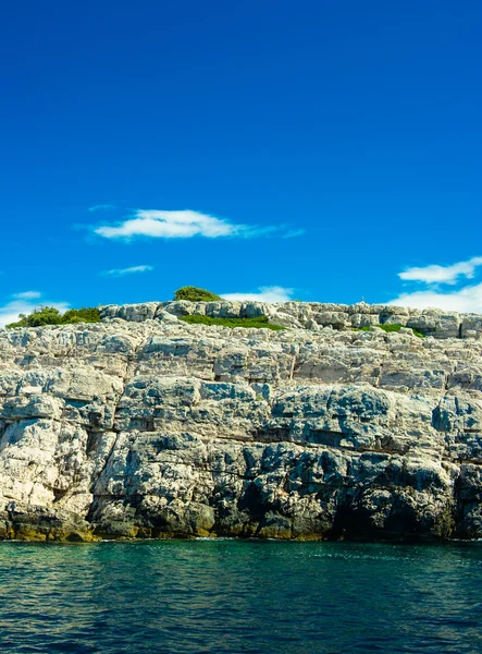 Адриатическое море, Хорватия, побережье Хорватии, Европа — стоковое фото