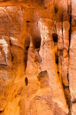timna Vadisi, İsrail kayaların yüzeyi