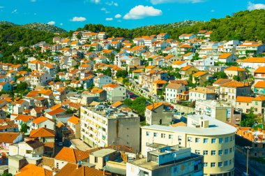 Hırvatistan. gökten, yeni şehir dubrovnik göster