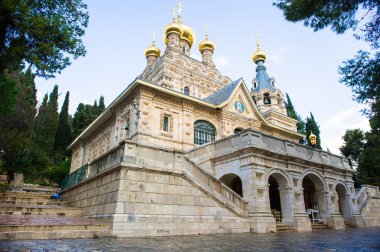 Rus Ortodoks Kilisesi olan maria Mecdelli Meryem, Kudüs, israe