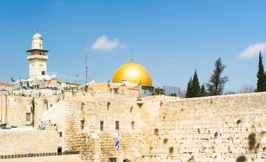 Tower of David is Jerusalem's citadel clipart