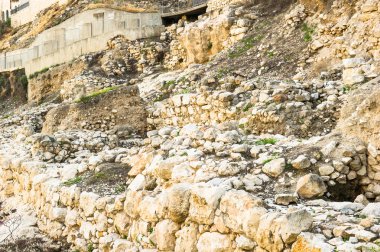 Kudüs, İsrail antik kalıntıları görünümünü
