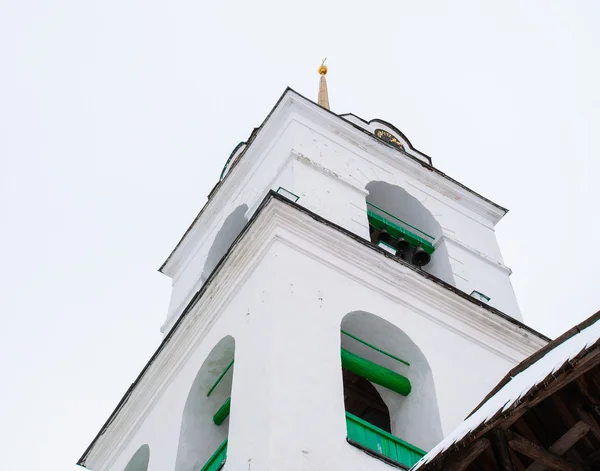 Orthodoxe kerk in Rusland, winter — Stockfoto