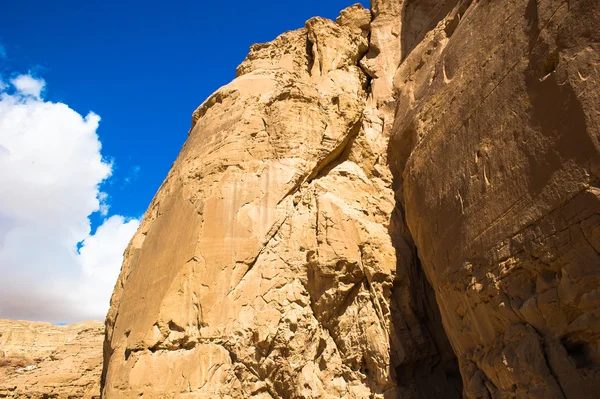 Sällsynta stenformationer timna Valley, israel — Stockfoto