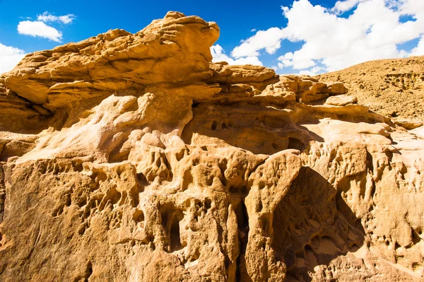 Raras formaciones de piedra del valle de Timna, Israel — Foto de Stock