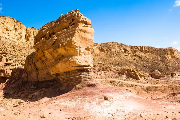 Winter abrasion in Timna Park, Israel — Stock Photo, Image