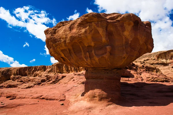 Svamp stenen i timna dalen, israel — Stockfoto