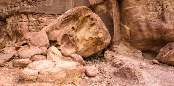 Piedras y rocas del valle de Timna, Israel —  Fotos de Stock