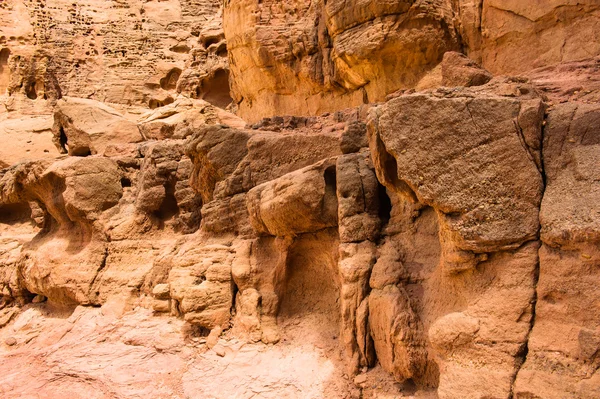 Pierres et rochers de la vallée de Timna, Israël — Photo