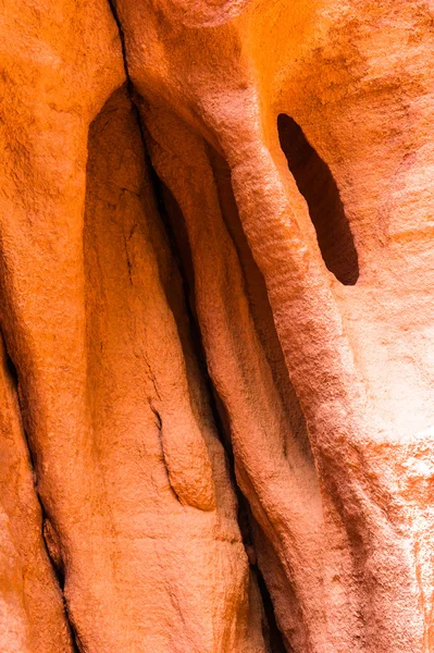 Surface of the rocks of the Timna Valley, Israel — Stock Photo, Image