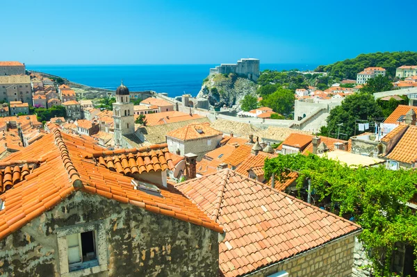 Landschaft von Dubrovnik, Kroatien — Stockfoto