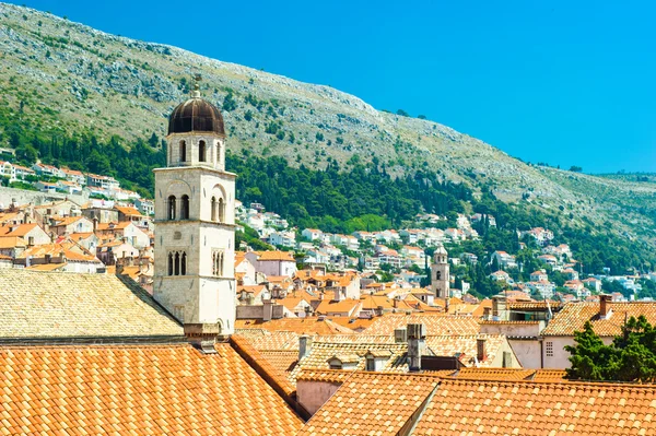 Uitzicht op de oude stad van dubrovnik, Kroatië — Stockfoto