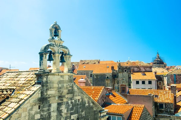 Zvonice v dubrovnik, Chorvatsko — Stock fotografie