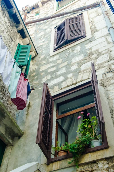 Rua da Cidade Velha de Dubrovnik, Croácia, UNESCO World Herit — Fotografia de Stock