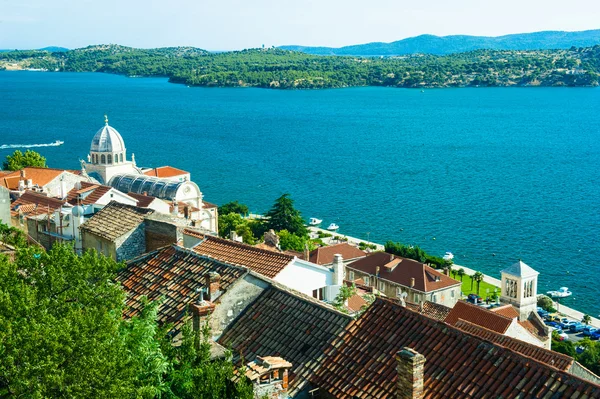 Hırvatistan 'ın Eski Dubrovnik kenti. — Stok fotoğraf