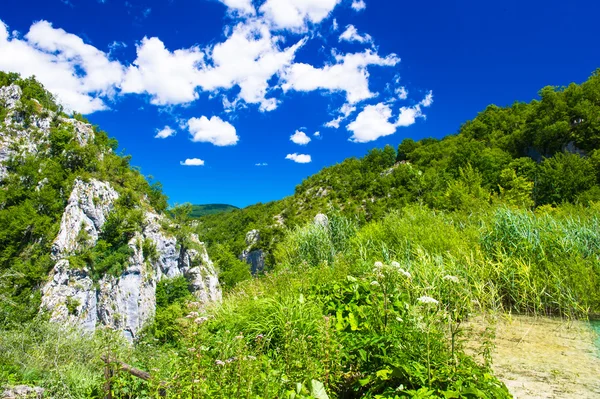 Incredible landscape in of the nature in Croatia — Stock Photo, Image