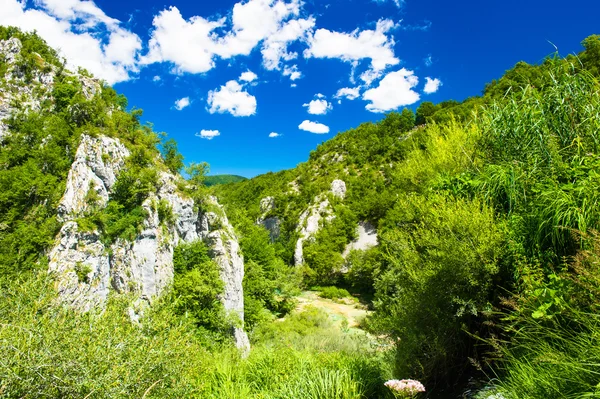 Incredible landscape in of the nature in Croatia — Stock Photo, Image